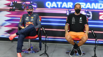 Hamilton & Verstappen - GP Katar 2021