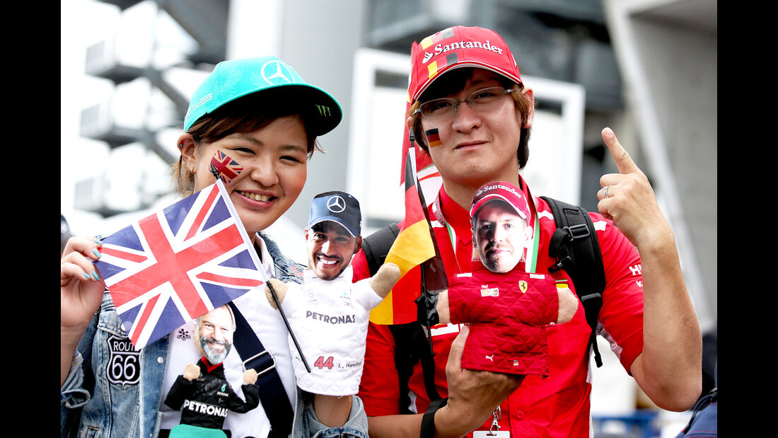 Hamilton- & Vettel-Fan - GP Japan 2018