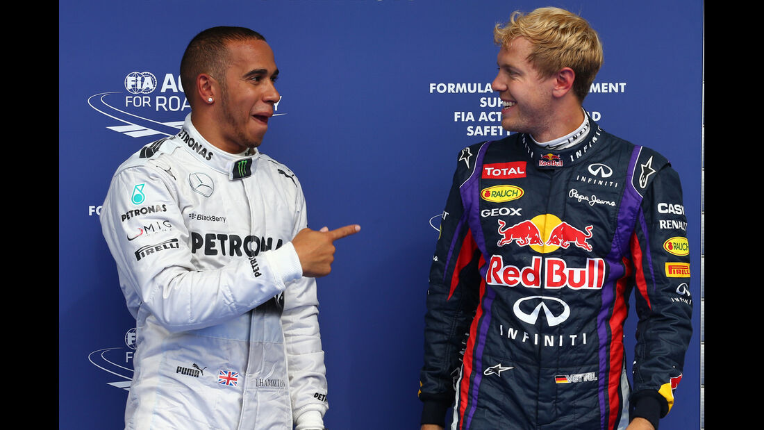 Hamilton & Vettel - Formel 1 - GP Belgien - Spa-Francorchamps - 24. August 
