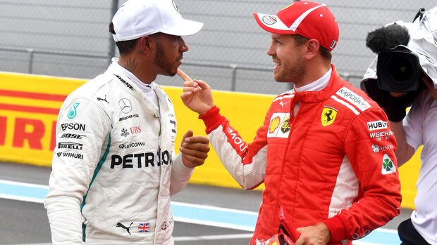 Hamilton & Vettel - Formel 1 - GP Frankreich - Circuit Paul Ricard - Le Castellet - 23. Juni 2018