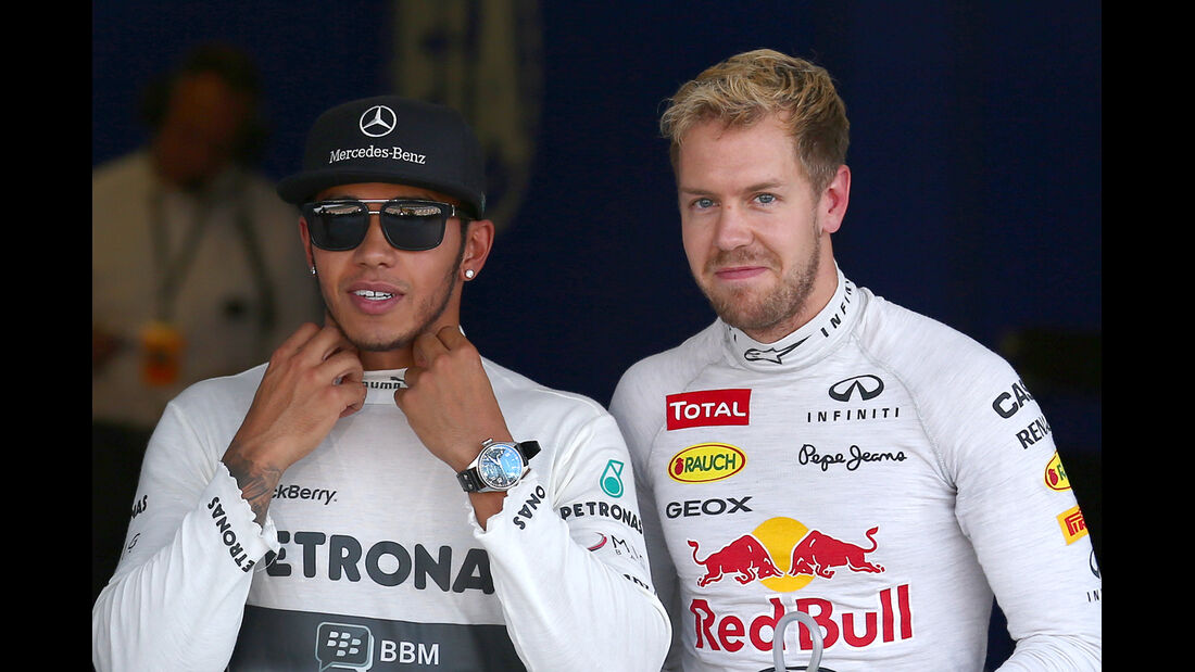 Hamilton & Vettel - Formel 1 - GP Japan - 12. Oktober 2013
