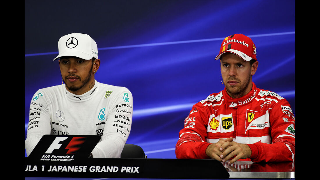 Hamilton & Vettel - Formel 1 - GP Japan - Suzuka - 7. Oktober 2017