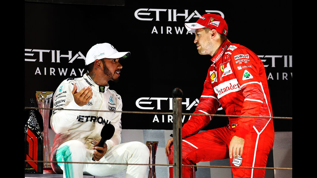 Hamilton & Vettel - GP Abu Dhabi 2017