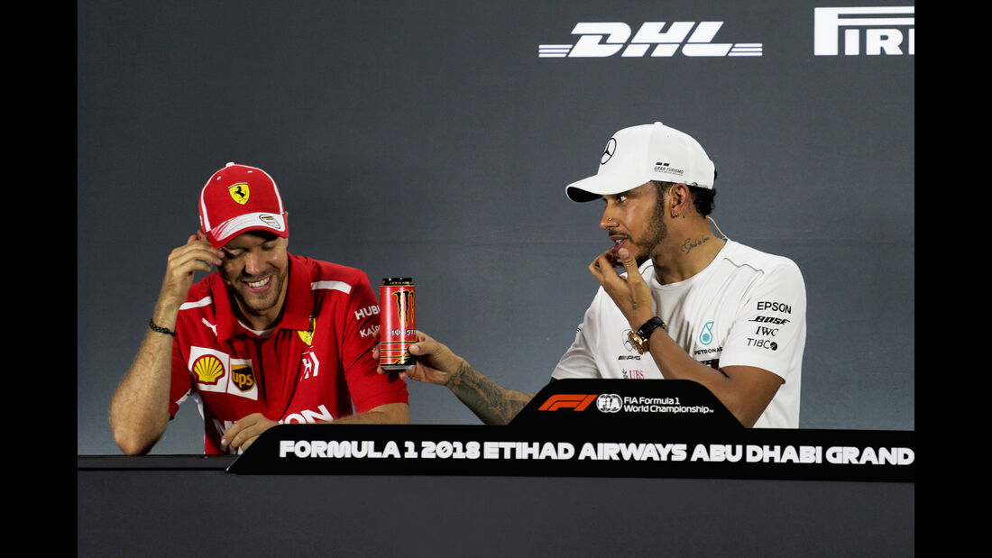 Hamilton & Vettel - GP Abu Dhabi 2018