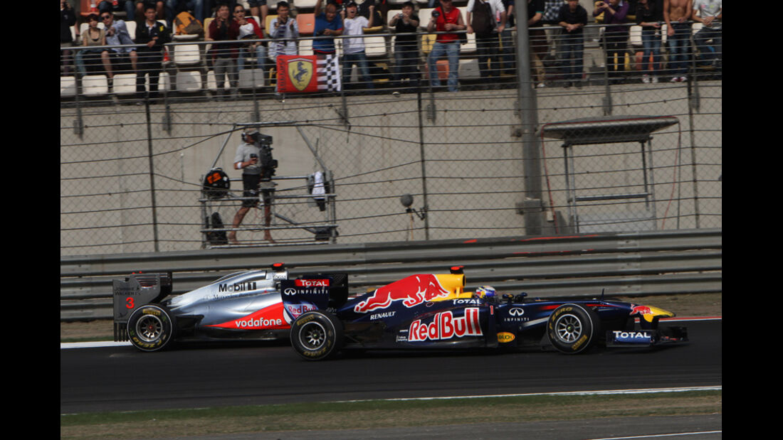 Hamilton Vettel GP China 2011