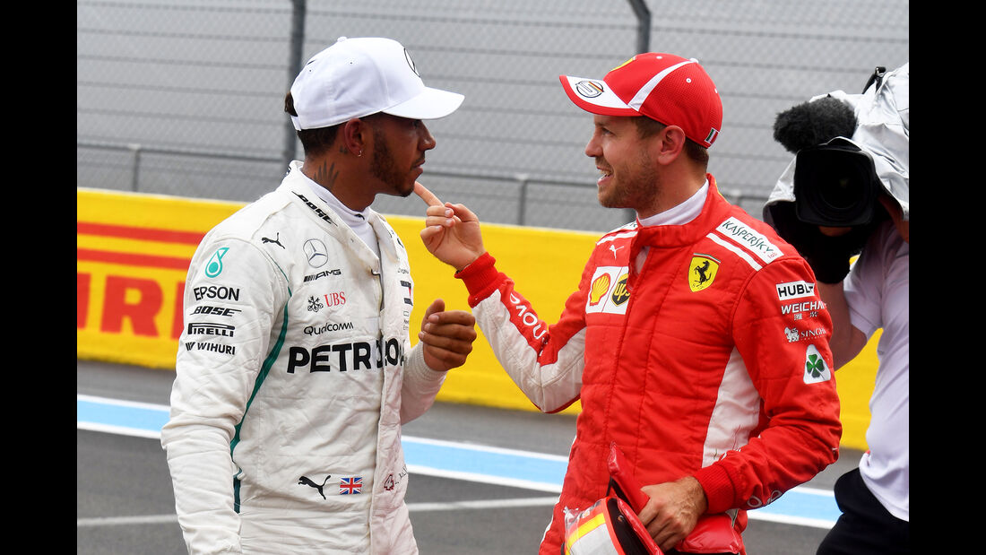 Hamilton& Vettel - GP Frankreich 2018
