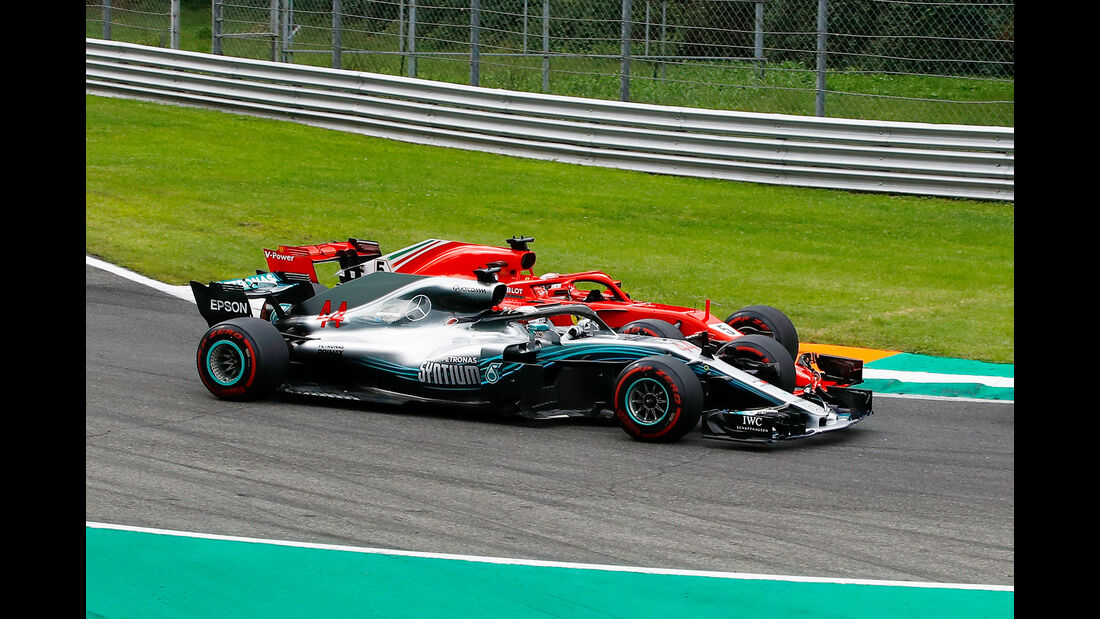 Hamilton & Vettel - GP Italien 2018