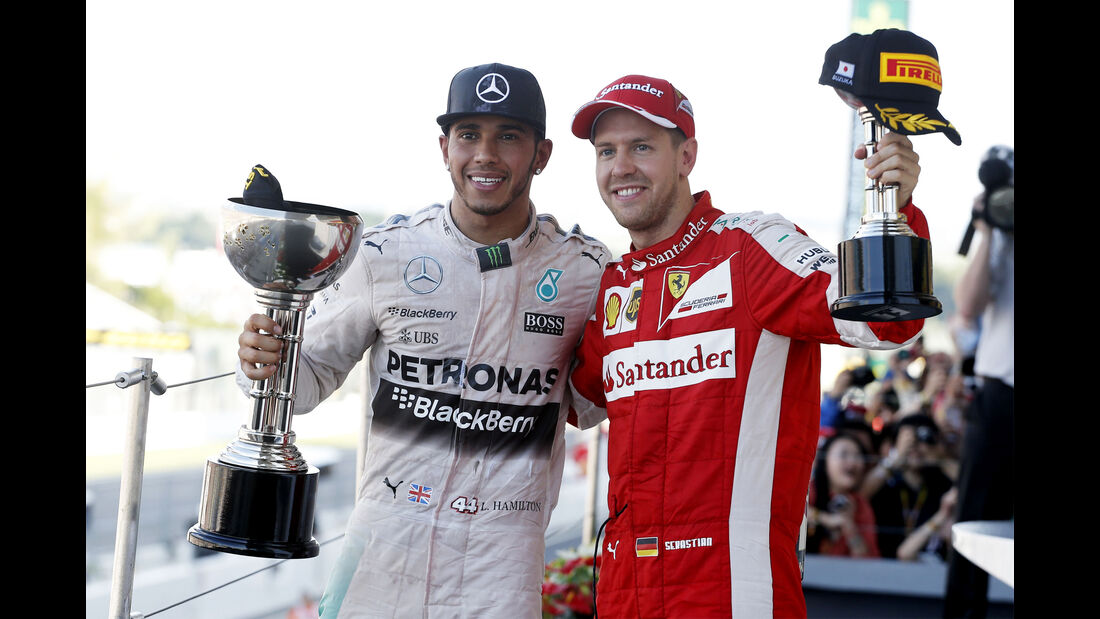 Hamilton & Vettel - GP Japan 2015