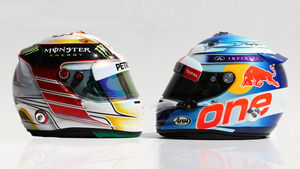 Hamilton & Vettel Helm - GP Australien 2014
