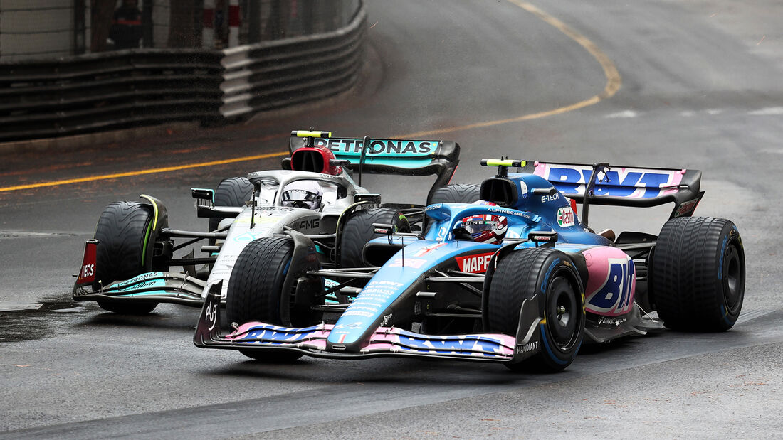 Hamilton vs. Ocon - GP Monaco 2022