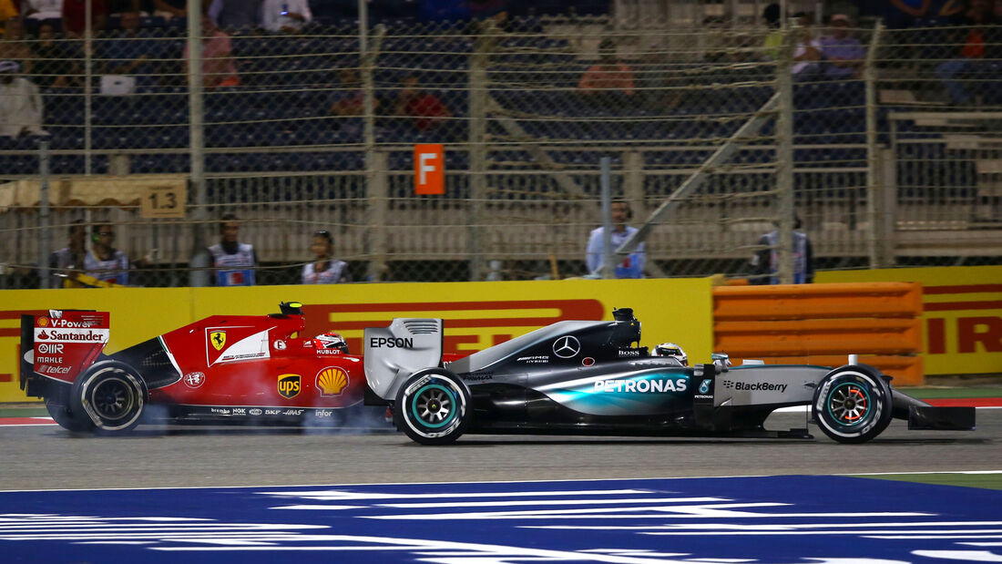Hamilton vs. Räikkönen - GP Bahrain 2015