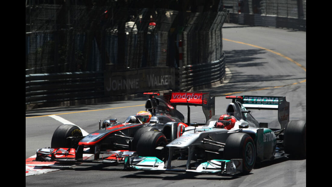 Hamilton vs. Schumi GP Monaco 2011