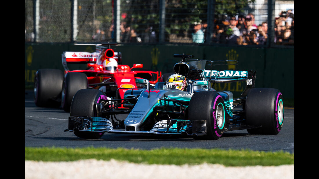 Hamilton vs. Vettel - GP Australien 2017