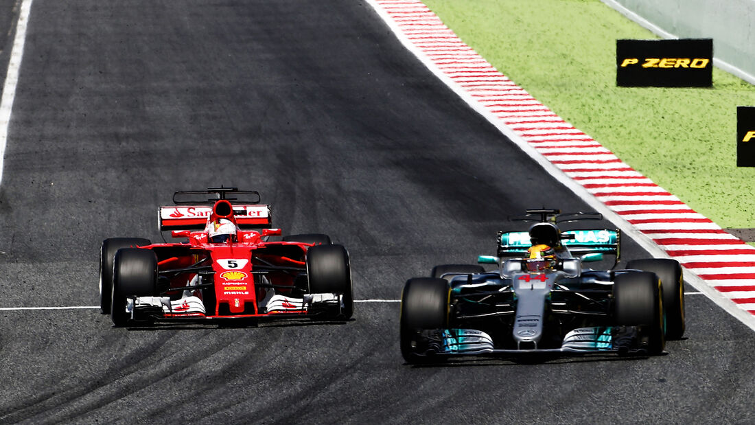 Hamilton vs. Vettel - GP Spanien 2017