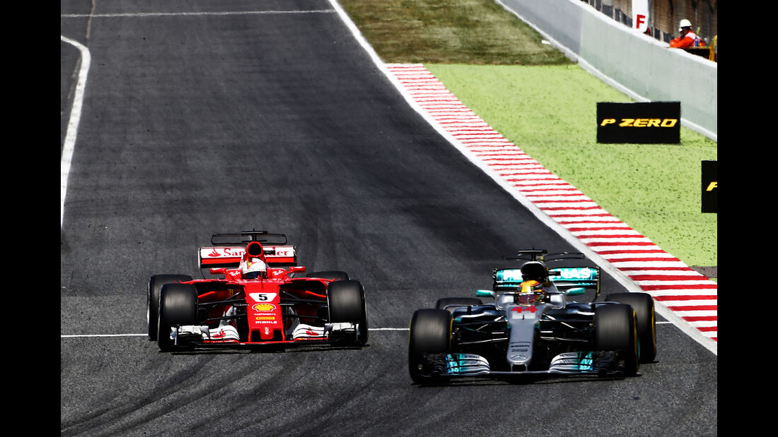 Hamilton vs. Vettel - GP Spanien 2017