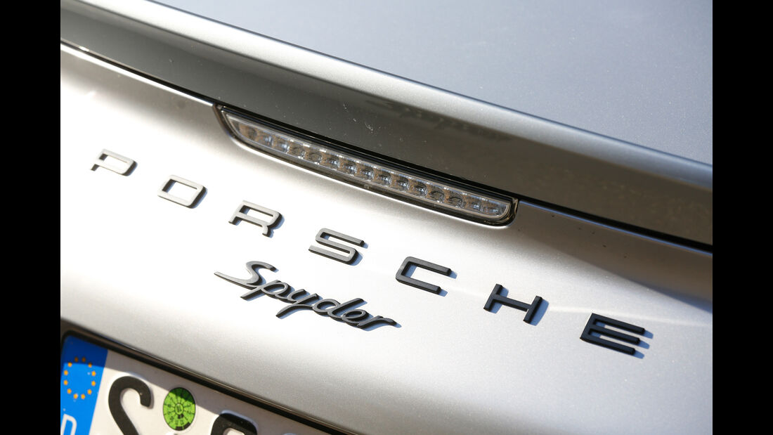Handling-Check, Porsche Boxster Spyder