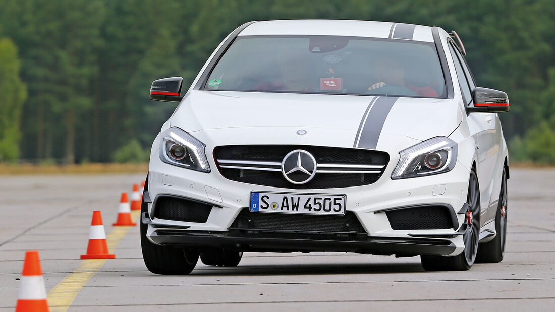 Handlingtest, Mercedes A 45 AMG