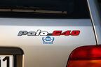 Heck mit Polo- und G40-Emblem des VW Polo G40