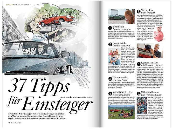 Heftvorschau Motor Klassik 01/2015