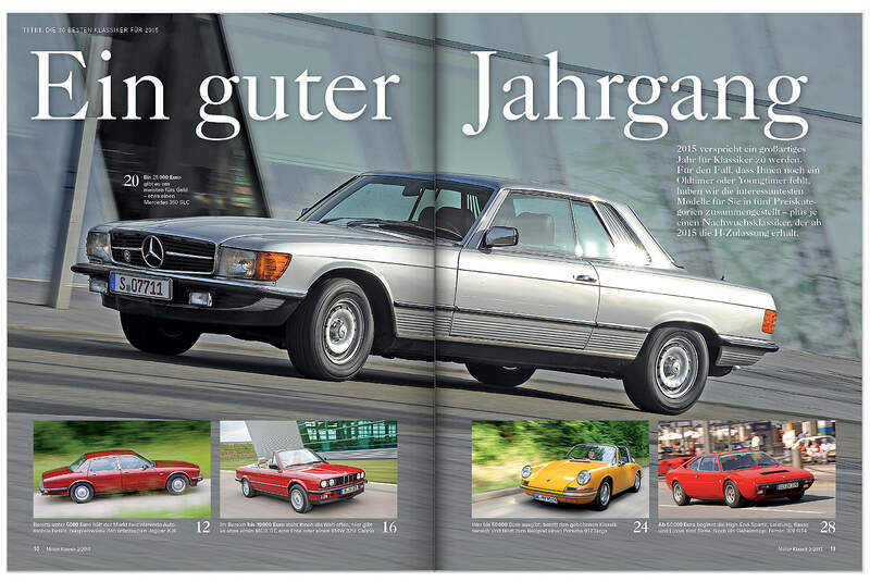 Heftvorschau Motor Klassik 02/2015