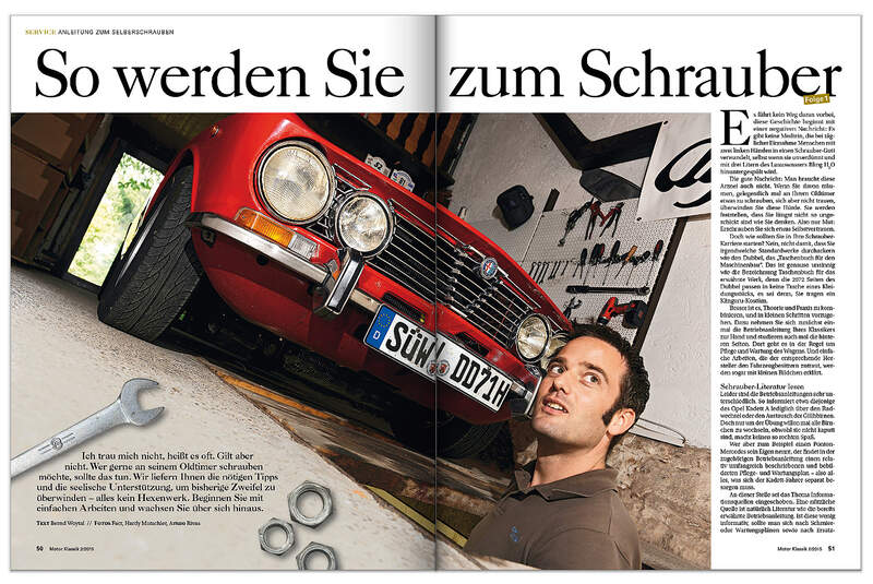 Heftvorschau Motor Klassik 02/2015