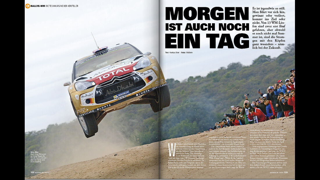Heftvorschau, sport auto, Heft 7/2014