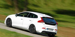 Heico Sportiv-Volvo V40 D3, Heckansicht