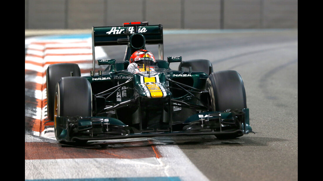 Heikki Kovalainen GP Abu Dhabi 2012