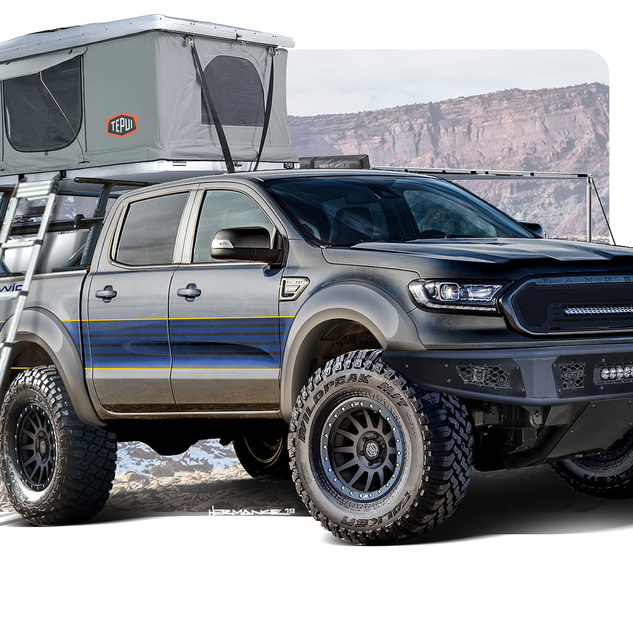Ford-Tuner auf der SEMA 2019: Ranger in Las Vegas im Fokus