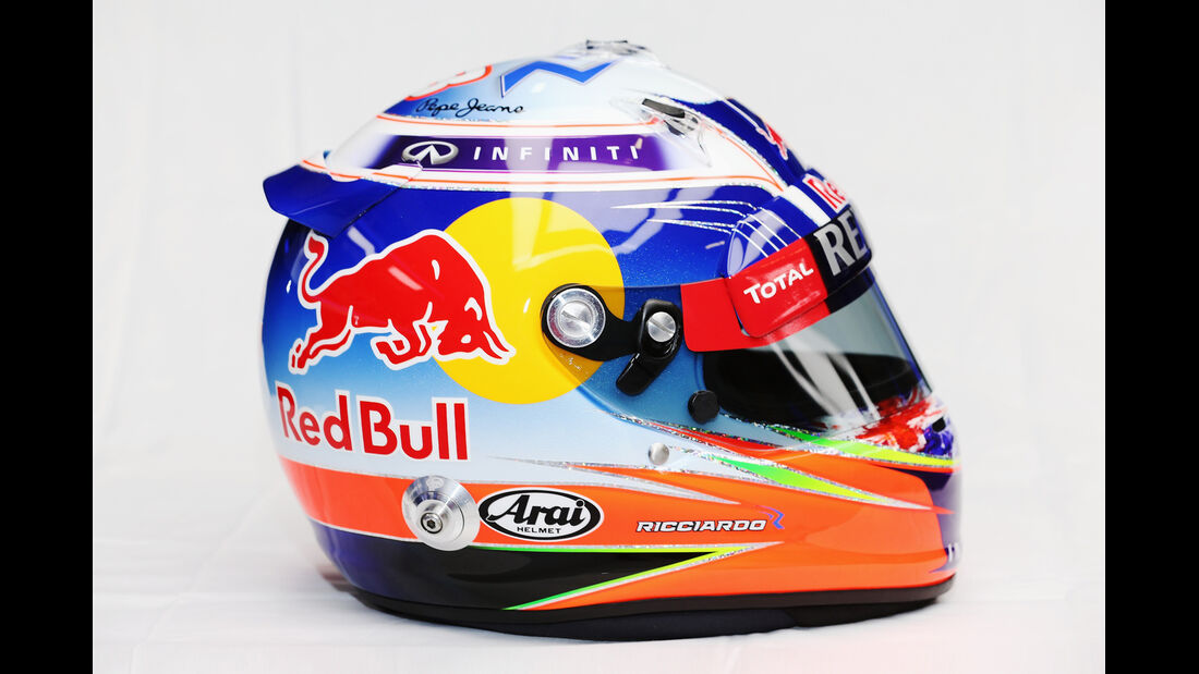 Helm Daniel Ricciardo - Formel 1 2014