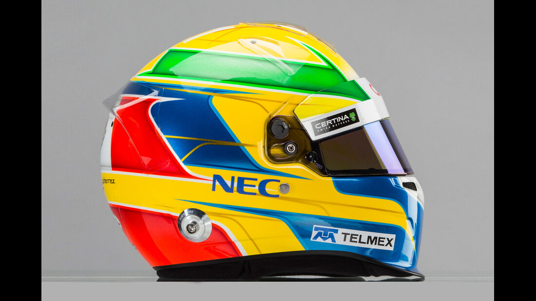 Helm Esteban Gutierrez - Formel 1 2014