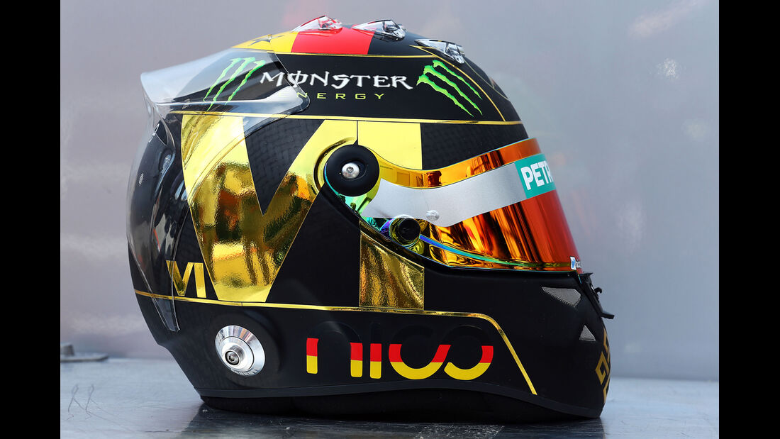 Helm - Nico Rosberg - Formel 1 - GP Deutschland - Hockenheim - 17. Juli 2014
