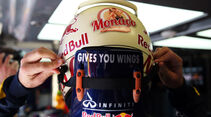 Helm Sebastian Vettel - Formel 1 - GP Monaco - 24. Mai 2013