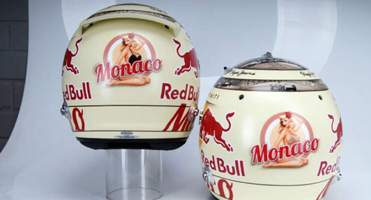 Helm Sebastian Vettel - Formel 1 - GP Monaco - 24. Mai 2013