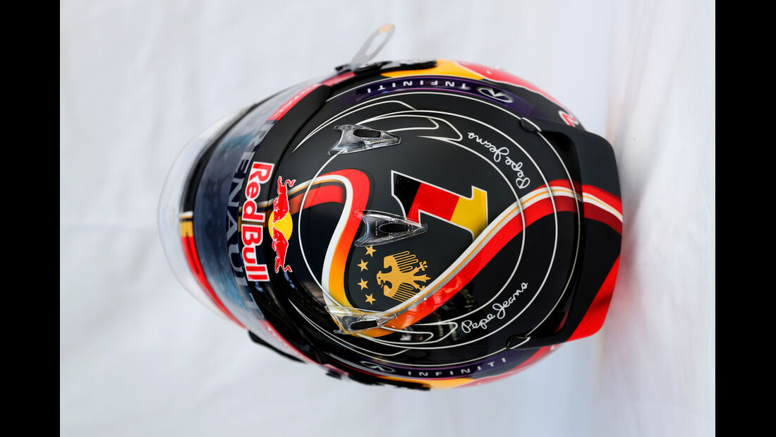 Helm - Sebastian Vettel - GP Deutschland 2014