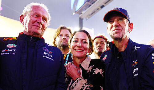 Helmut Marko, Amanda Smerczak & Adrian Newey - Red Bull - Formel 1 - 2024