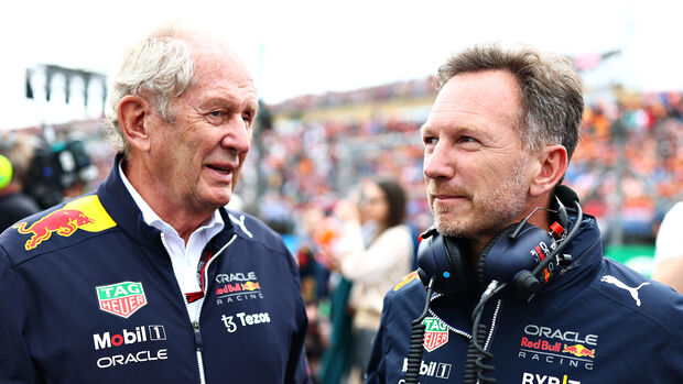 Helmut Marko & Christian Horner - Red Bull - F1 2022