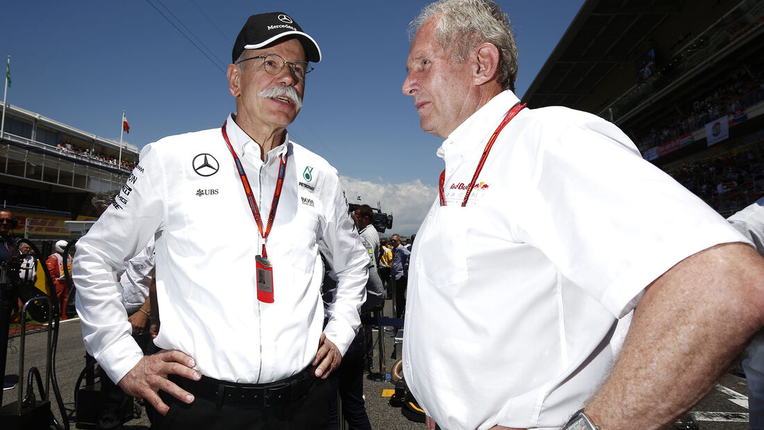 Helmut Marko & Dieter Zetsche - F1 2016