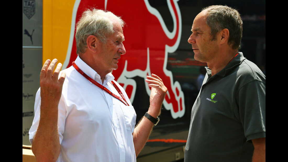 Helmut Marko - Gerhard Berger - Formel 1 - GP Österreich - 2. Juli 2016