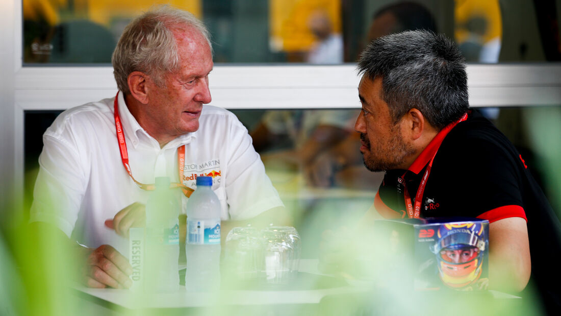 Helmut Marko & Masashi Yamamoto - F1 2019