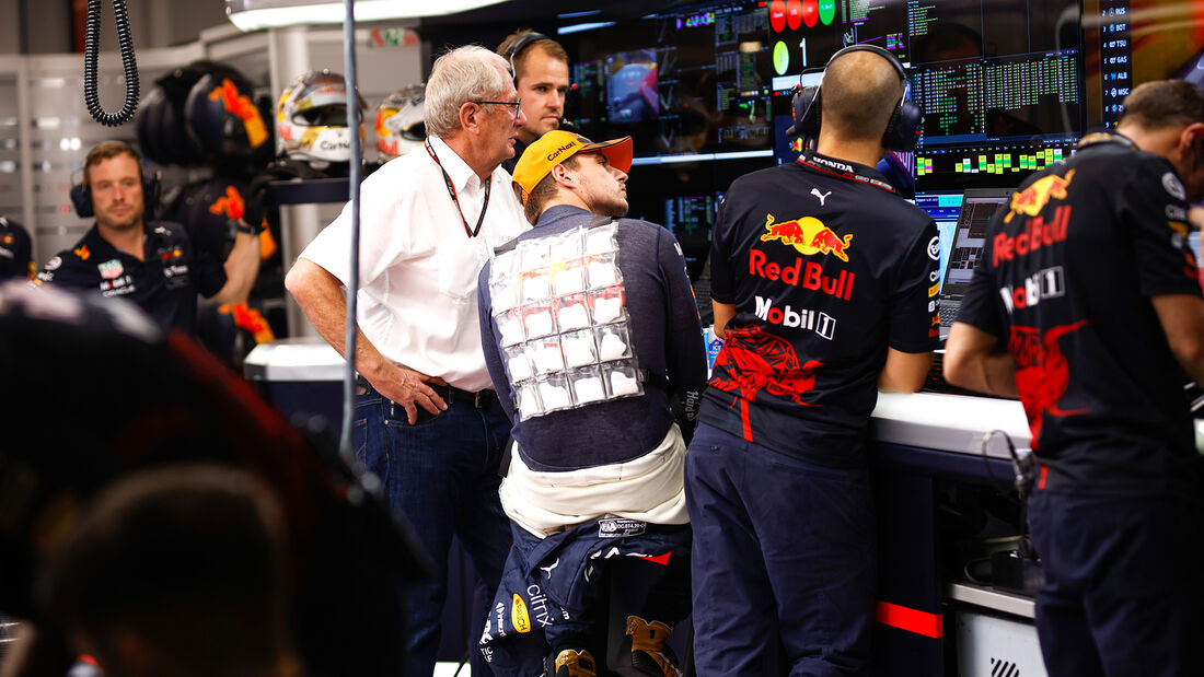 Helmut Marko - Max Verstappen - Red Bull - GP Singapur