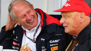 Helmut Marko & Niki Lauda 2013