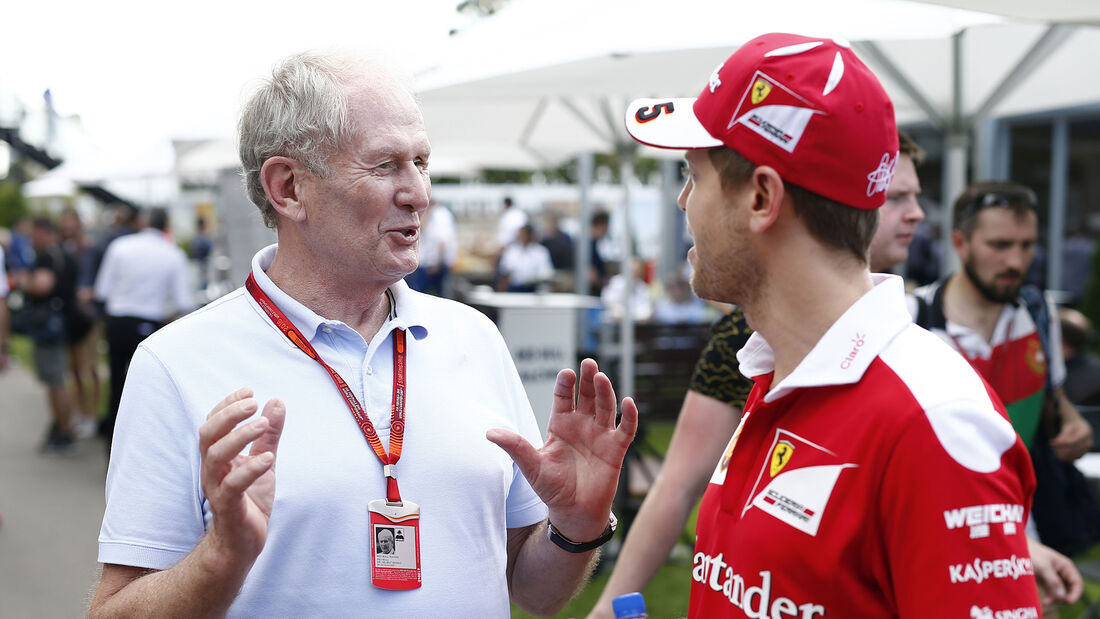 Helmut Marko & Sebastian Vettel - F1 2016