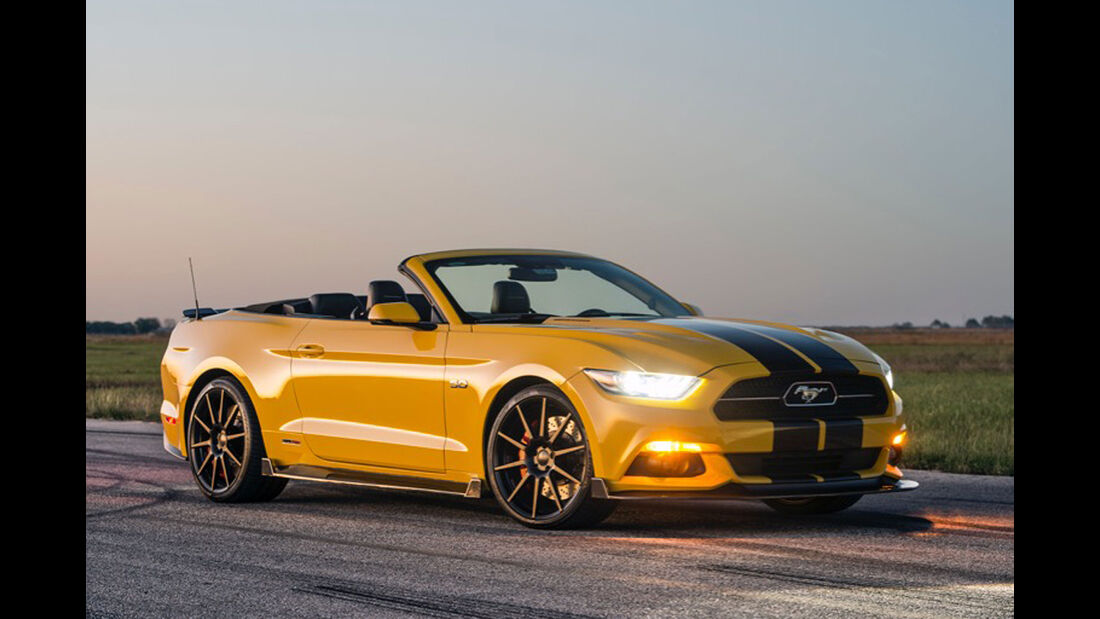 Hennessey HPE750 Supercharged Mustang Convertible Sema 2015