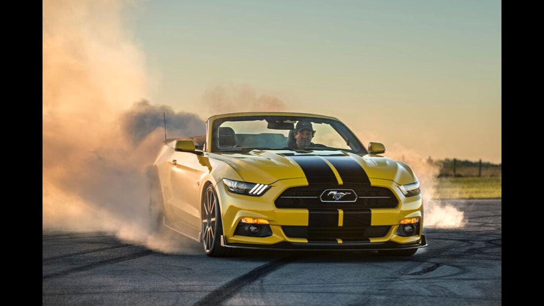 Hennessey HPE750 Supercharged Mustang Convertible Sema 2015
