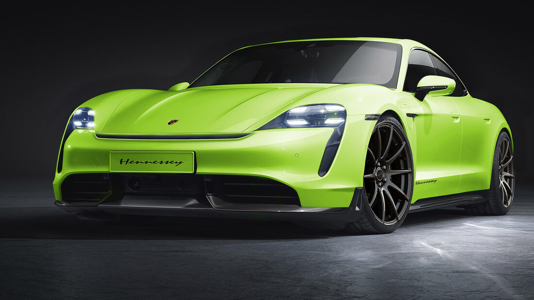 Hennessey Performance Tuning Porsche Taycan Elektroauto