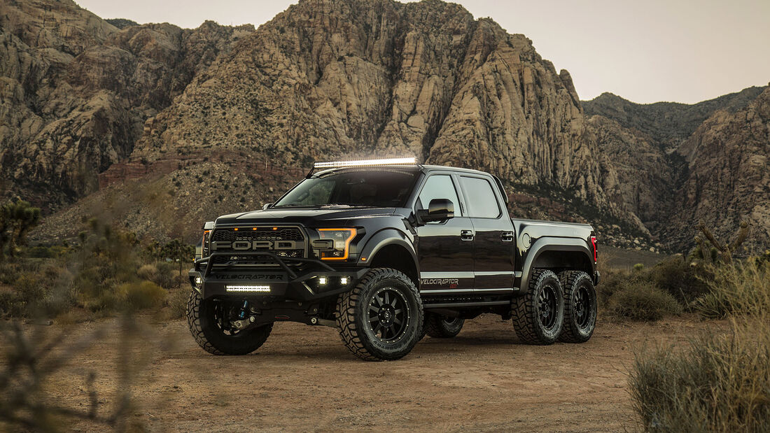 Hennessey VelociRaptor 6X6 SEMA 2017