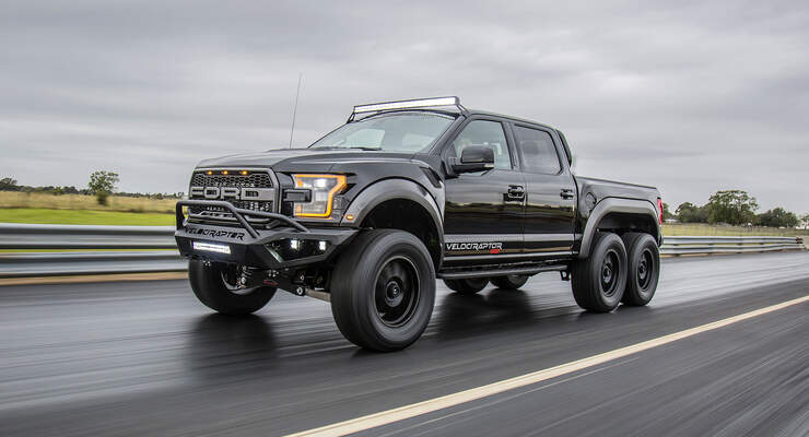 Hennessey VelociRaptor 6X6 SEMA 2017