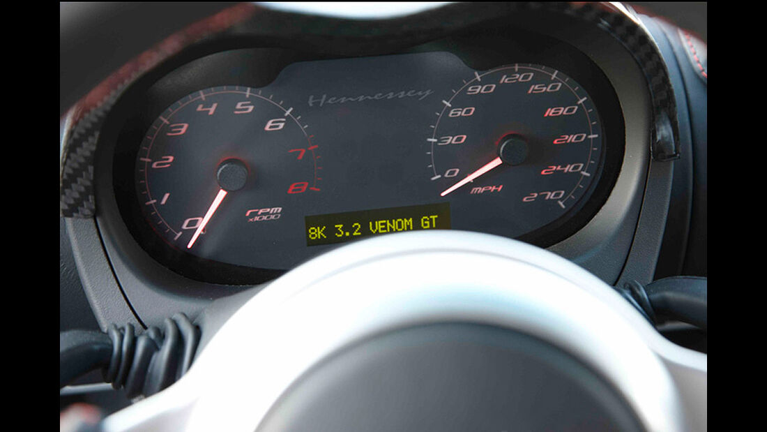 Hennessey Venom GT, Cockpit