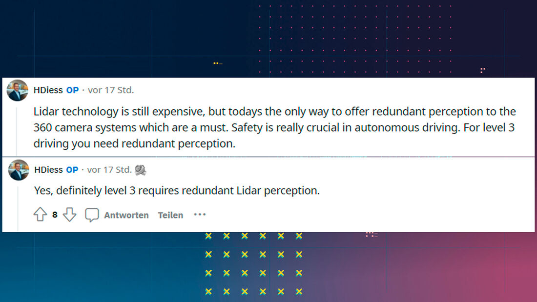 Herbert Diess Reddit Lidar